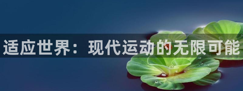 适应世界：现代运动的无限可能